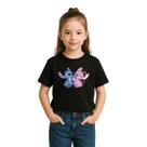 Camiseta Infantil Feminina Lilo Stitch Algodão Premium Oferta