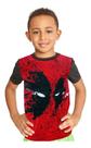 Camiseta Infantil Filme Marvel Deadpool Full Print Ref:22