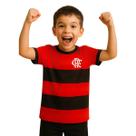 Camiseta Infantil Flamengo Listras Oficial