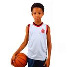 Camiseta Infantil Flamengo Regata Basket Style Oficial
