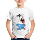 Camiseta Infantil Fotógrafa Art - Foca na Moda
