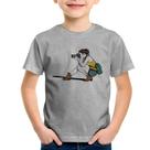 Camiseta Infantil Fotógrafa Desenho - Foca na Moda