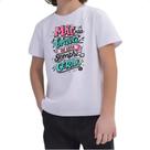 Camiseta Infantil Frases de maes esta sempre certa