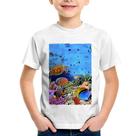 Camiseta Infantil Fundo do Mar - Foca na Moda Camiseta Infantil Fundo do Mar - Foca na Moda