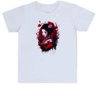 Camiseta Infantil Geisha dark magic splash