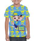Camiseta Infantil Gi Luccas Neto Desenho Menina Menino Foca
