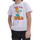 Camiseta Infantil Girl Born to be wild