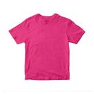 Camiseta infantil gola redonda de algodão malha penteada premium