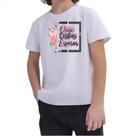 Camiseta Infantil Gospel Orar Confiar Esperar Camiseta Infantil Gospel Orar Confiar Esperar