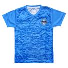 Camiseta Infantil Grêmio Rajada Azul Oficial Camiseta Infantil Grêmio Rajada Azul Oficial