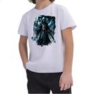 Camiseta Infantil Grim Reaper Lua Minguante Camiseta Infantil Grim Reaper Lua Minguante