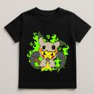 Camiseta Infantil Halloween Pikachu Pokemon 100% Algodão