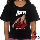 Camiseta Infantil Harry Styles 100% Algodão Harry Pop Geeko