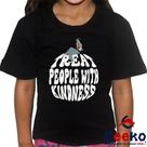 Camiseta Infantil Harry Styles 100% Algodão Treat People With Kindness Geeko