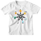 Camiseta Infantil Heptagrama oraculo Camiseta Infantil Heptagrama oraculo