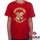 Camiseta Infantil Hogwarts 100% Algodão Harry Potter Geeko 02