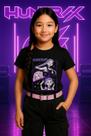 Camiseta Infantil Huntrix Rumi Mira Zoey Guerreiras Kpop