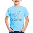 Camiseta Infantil I Like Me - Foca na Moda