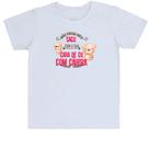 Camiseta Infantil Irônico não encha meu