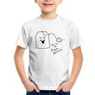 Camiseta Infantil Its A Tea Shirt - Foca na Moda