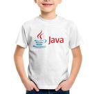 Camiseta Infantil Java - Foca na Moda Camiseta Infantil Java - Foca na Moda