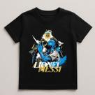 Camiseta Infantil Jogador Lionel Messi Argentina Algodao