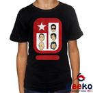 Camiseta Infantil Jota Quest 100% Algodão Banda Rock Geeko