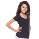 Camiseta Infantil Juvenil Menina Básica Dry Fit Best Fit - Camiseta Infantil Juvenil Menina Básica Dry Fit Best Fit -