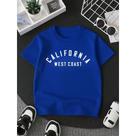 Camiseta Infantil Juvenil Menino 100% Algodão Tecido Premium Varias cores Estampado Califórnia Camiseta Infantil Juvenil Menino 100% Algodão Tecido Premium Varias cores Estampado Califórnia