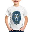 Camiseta Infantil Leão Reggae - Foca na Moda