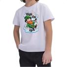 Camiseta Infantil Leprechaun cheio de sorte Camiseta Infantil Leprechaun cheio de sorte