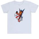 Camiseta Infantil Lobo apaixonado