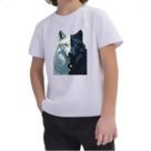 Camiseta Infantil Lobo Yin-yang