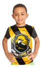 Camiseta Infantil Lufa Lufa Hufflepuff Harry Potter Ref:108 Camiseta Infantil Lufa Lufa Hufflepuff Harry Potter Ref:108