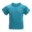 Camiseta Infantil Manga Curta 4 a 8 Anos Verde Lisa 100Algodão dia a dia Uniforme Escolar Passeios Verão Parques Bebe Confortavel juvenil Baby Deluxe
