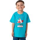 Camiseta Infantil Manga Curta Gaivota Okdok