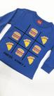 Camiseta infantil manga longa kyly