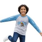 Camiseta Infantil Manga Longa Skate 10 ao 14 Meninos -