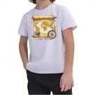 Camiseta Infantil Mapa travel art