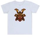 Camiseta Infantil Mascara Rubra de Samurai