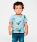 Camiseta Infantil Masculina Animais Infinita Cor Azul