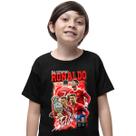 Camiseta Infantil Masculina Cristiano Ronaldo Novidade Imperdível