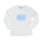 Camiseta Infantil Masculina King&Joe Play Off White - CA0810