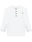 Camiseta Infantil Masculina Menino Branco Milon Camiseta Infantil Masculina Menino Branco Milon