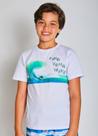 Camiseta infantil meia manga Alphabeto - Wave Camiseta infantil meia manga Alphabeto - Wave