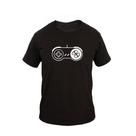 Camiseta Infantil Menino Algodão Estampa Controle Casual Camiseta Infantil Menino Algodão Estampa Controle Casual
