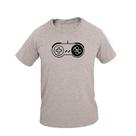 Camiseta Infantil Menino Algodão Estampa Controle Casual