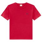 Camiseta Infantil Menino Básica Milon Cor:VermelhoTamanho:4