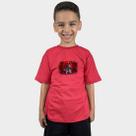 Camiseta Infantil Menino Camisa Estampa itachi Geek