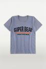 Camiseta Infantil Menino Cinza -Alemara